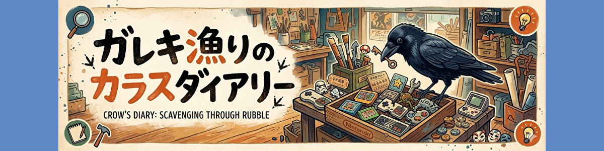 ガレキ漁りのカラスダイアリー